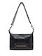 Women's Black Shoulder Bag