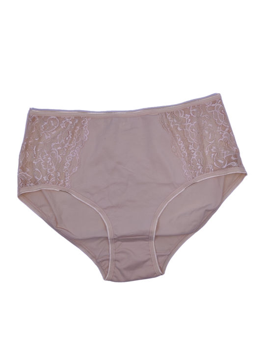 IDER Βαμβακερά High Waist Women's Slip 2Pack wi...