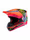 Alpinestars Supertech M10 Deegan Orange/Pink/Purple Κράνος Μηχανής Motocross ECE 22.06