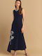 Rochie Maxi Albastră