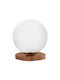 Megapap Onda Decorative Lamp with Socket for Bulb E27 White