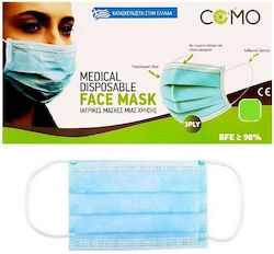 Como 3ply Protective Mask Non-Reusable Surgical...