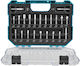 Set de freze pentru lemn Makita D-74784 8 mm 22 piese