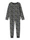 Name It Pijama pentru copii De iarnă Din bumbac Forged Iron