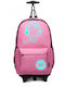 Miss Lulu Backpack Ροζ