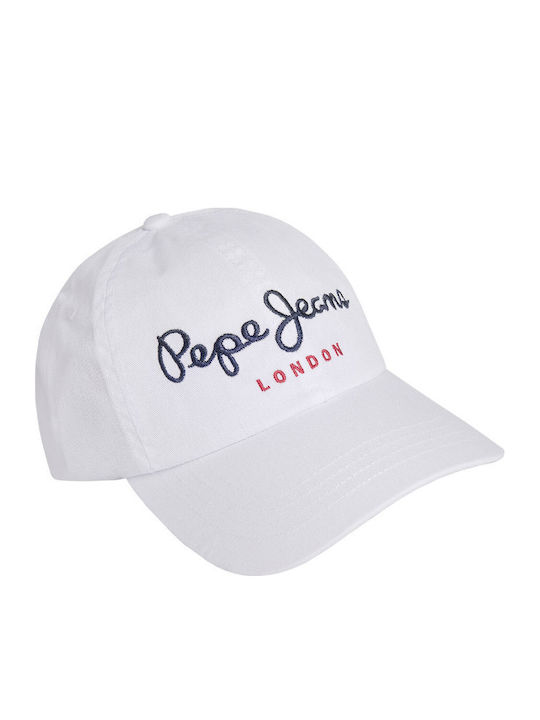 Pepe Jeans Kids' Hat Jockey Fabric NOA Pepe Jeans Kids' Hat Jockey Fabric NOA