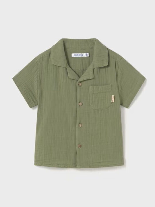 Copii Cămașă Cu mânecă scurtă Verde