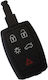 Κέλυφος Τηλεκοντρόλ Αυτοκινήτου Smartkey Volvo 5 Κουμπιά
