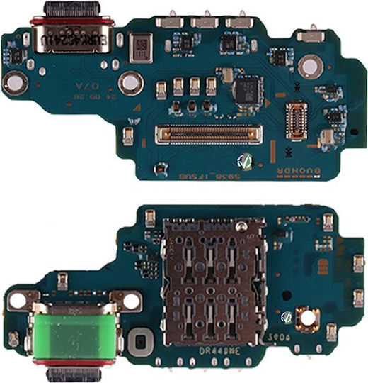 Samsung S25 Ultra 5g S938 Type C Πλακετα Κονεκτορα Φορτισησ+audio Port+sim Reader-μικροφωνο Original Service Pack Gh96-18321a