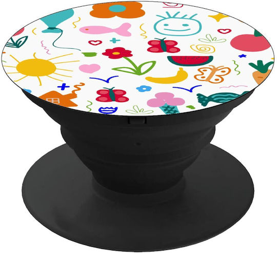 Παιδική Φαντασία Phone Holders Stand Μαύρο Βάση Στήριξης Κινητού Στο Χέρι