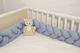 Baby Oliver Crib Bumpers Braided Inside Rua 20x...