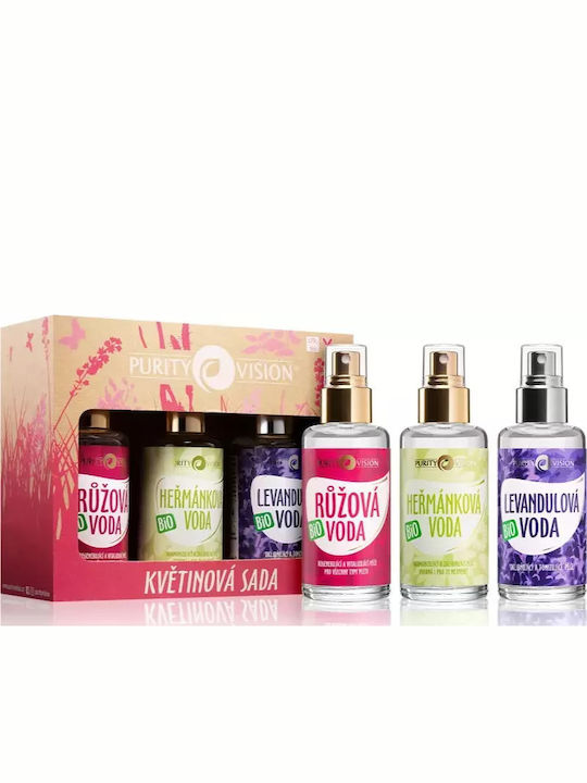 Purity Vision Flower Skin Care Set for Moisturizing