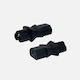 Gbc 22.0304.15 Clover Adapter 3-Pin Male C6 to Female C13