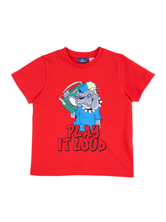 Παιδικό T-shirt Κόκκινο