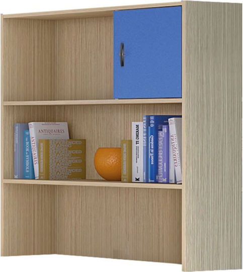 Regal Wandhalterung Blau 100x30x105cm