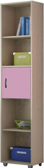 Bücherregal Boden Rosa 35x38.2x180cm