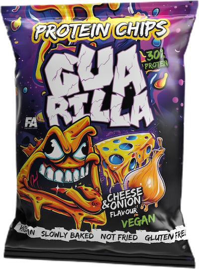 Guarilla Chips Πρωτεΐνης με Γεύση Τυρί 60gr