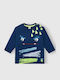 Kids' Shirt Long Sleeve Blue