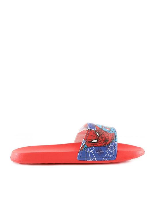 Παιδικές Σαγιονάρες Slides Spider-Man Κόκκινες Spiderman