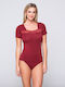 Touch Kurzärmelig Red Damen T-Shirt
