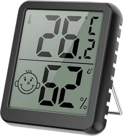 AT2743 Stație Meteo Fără Fir Digitală De Masă Neagră