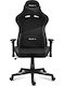 Huzaro Force 6.2 Artificial Leather Gaming Chair with Adjustable Arms Black