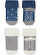 Biorganic Kids' Socks Non-Slip Gray 2 Pairs