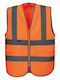 STOP Orfeas Arbeitsweste Orange