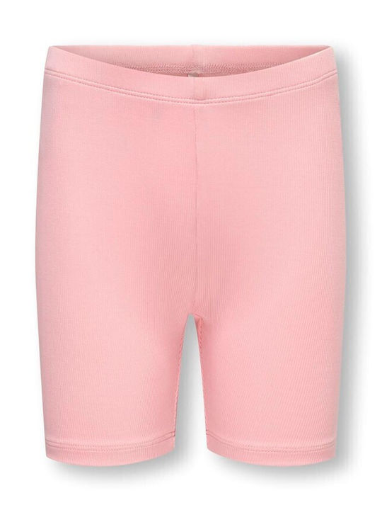 Kinder Leggings Radfahren Kurz Pink