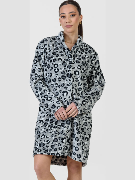 Koyote Winter Damen Robe Animal