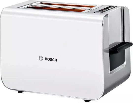 Bosch Styline Toaster 2 Schlitze 860W Weiß