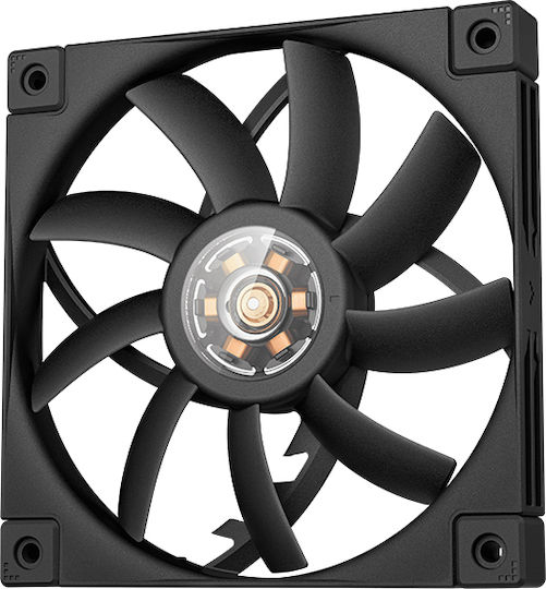 Deepcool FT12 Slim Case Fans 120mm Max Fan Speed 1850rpm Max Air Flow 58.9cfm Without LEDs Connection 4-Pin PWM Transparent