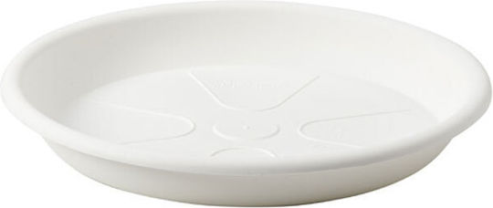 Plastecnic Plate Pot Plastic White 16x16cm 007.5581651