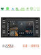 Bizzar Ηχοσύστημα Αυτοκινήτου για Ford C-Max / Fiesta / Focus / Fusion / Galaxy / Kuga / S-Max / Transit / Transit Connect 2006-2008 (Bluetooth/USB/WiFi/GPS/Apple-Carplay/Android-Auto) με Οθόνη Αφής 7"