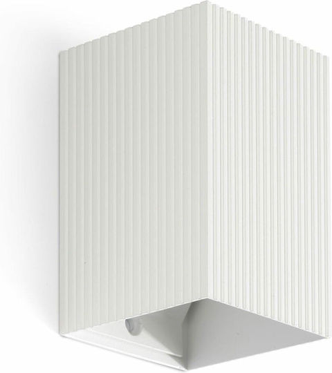 Faro Barcelona Lamp Wall with Socket GU10 White 8x10cm