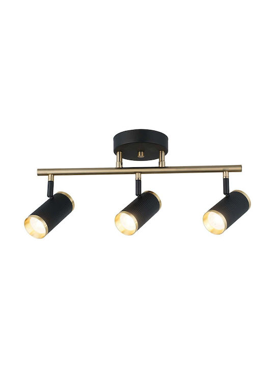 Opviq Lume Dreifach Spot mit Fassung GU10 in Sc...
