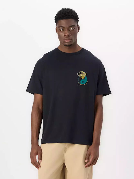 Wave T-shirt Μαυρο