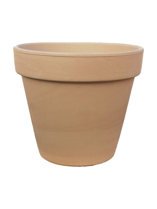 Ceramart Nursery Pot Ceramic Beige 38x38x34.5cm.