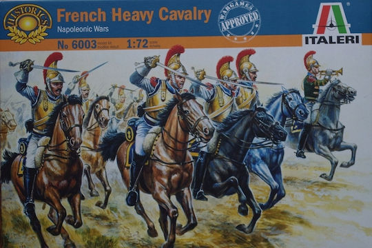 Italeri Modellfiguren Französische Schwere Kavallerie 1:72 Nr.6003