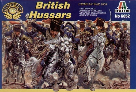Italeri Φιγούρες Μοντελισμού British Hussars Crimean War 1854 1:72 No.6052