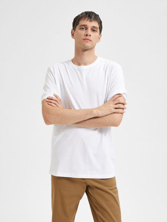 Selected Тениска White