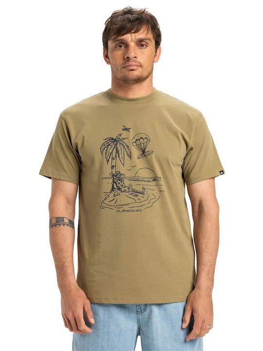 Quiksilver Tuned Out Tricou Aloe