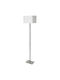 Eko Light Stehleuchte H150cm. mit Fassung für Lampe E27 Weiß