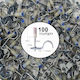Pipe Fastening Nail Gun Height 27mm Opening 16mm 100 Pieces Sks Tools 40030004