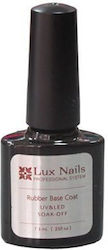 Lux Nails Top & Base Coat Rubber 7.3ml