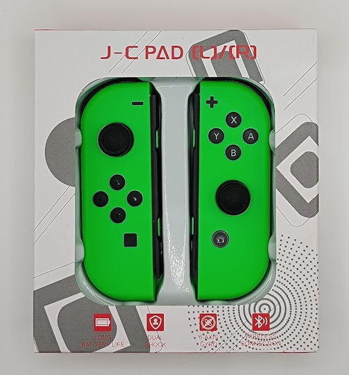 Joy-Con Set Ασύρματο Gamepad για Switch Green