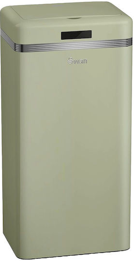 Swan Inox Gri 45L Coș De Gunoi