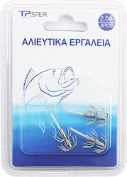 Tpster Jig Triplu pentru Calamari 2.0# 3buc 37312