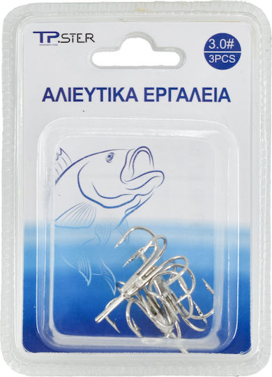 Tpster Dreifach Tintenfisch Jig 3.0# 3 Stk 37310
