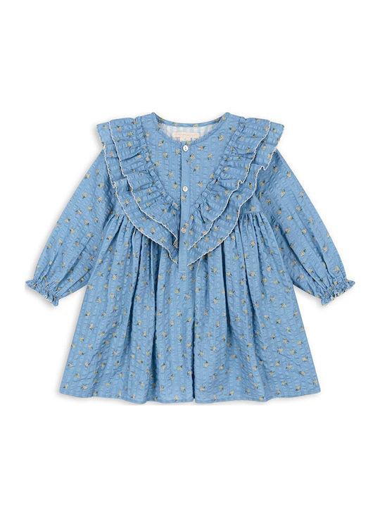 Kinderkleid Langärmelig Blue